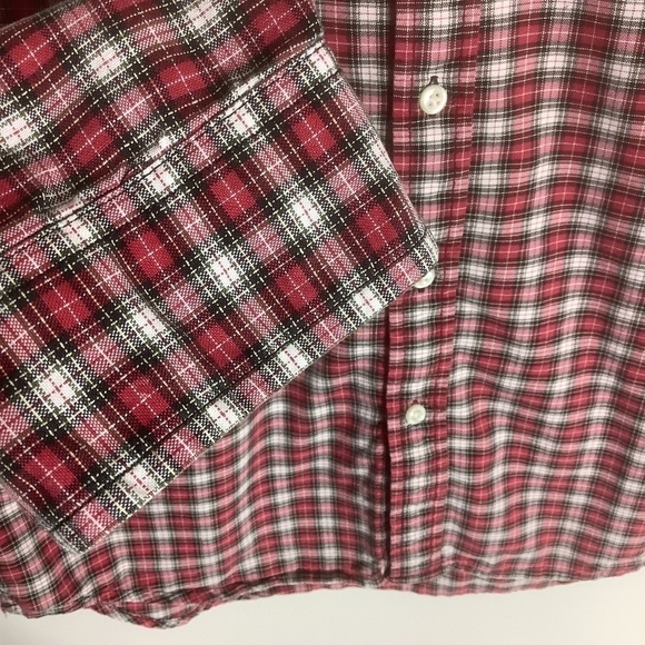Ralph Lauren‎ Denim & Supply Men's Plaid Dress Shirt Red - Picture 2 of 10